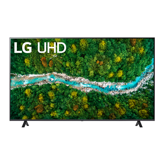 LG 75UP7300PUC Manuel D'utilisation