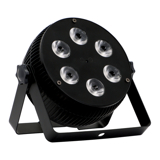 Orion LED Flat Par Can Manuels