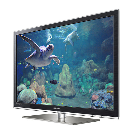 Samsung 6 Serie Mode D'emploi