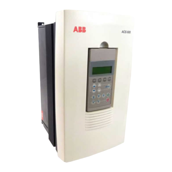 ABB ACS 600 Manuel De L'utilisateur