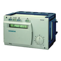 Siemens RVD250 Instructions D'installation