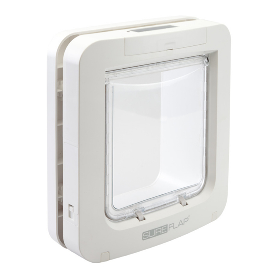Sure Microchip Pet Door Notice D'utilisation