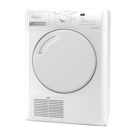 Whirlpool AZA7211 Mode D'emploi