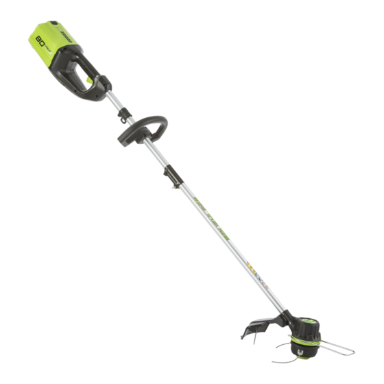 GreenWorks Pro ST80L210 Manuel De L'utilisateur