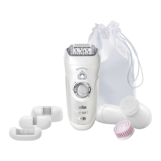 Braun Silk-epil 7 Manuel D'utilisation