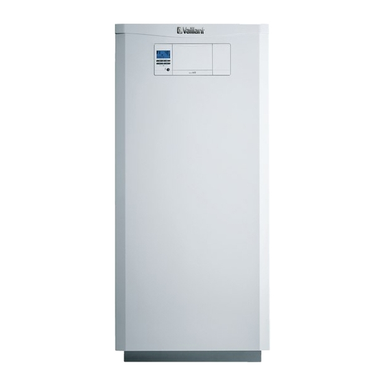 Vaillant ecoVIT VKK 186/5 Notice D'installation Et De Maintenance