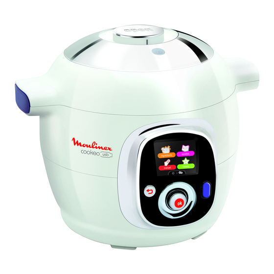 Moulinex cookeo CE702100 Mode D'emploi