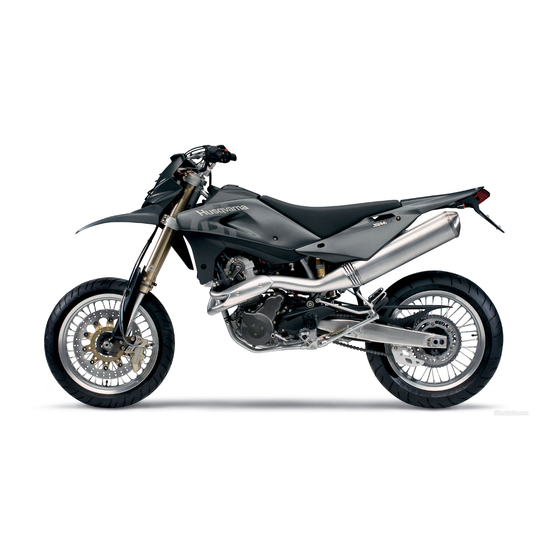 Husqvarna SM 610 2006 Manuel D'atelier