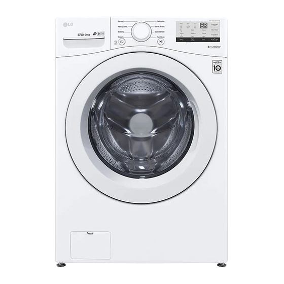LG WM3400CW Mode D'emploi