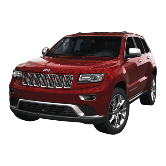 Jeep Grand 2014 Guide D'utilisateur