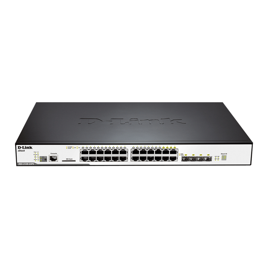 D-Link DGS-3120-24PC Manuel D'instructions Détaillées