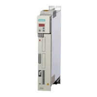 Siemens SIMOVERT MASTERDRIVES 6SE7090-0XP87-3CR0 Instructions De Service