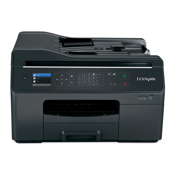 Lexmark Pro4000 Série Guide De L'utilisateur