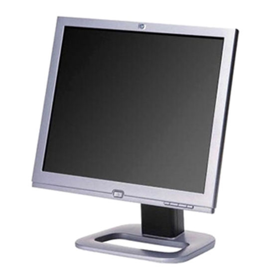 HP LCD f1903 Guide De L'utilisateur