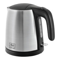 Melitta Prime Aqua mini Mode D'emploi