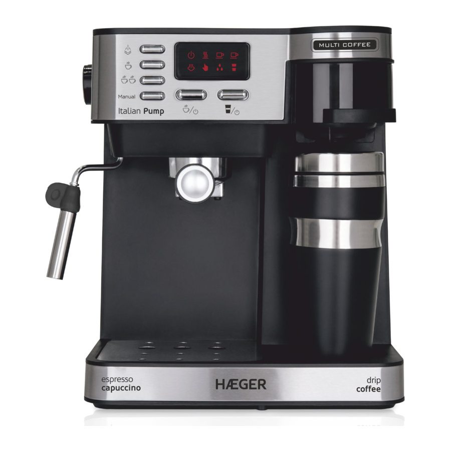 HAEGER Multi Coffee Manuels