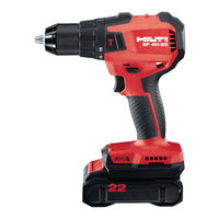 Hilti SF 4-22 Mode D'emploi