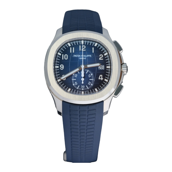 Patek Philippe AQUANAUT LUCE CHRONOGRAPH Mode D'emploi