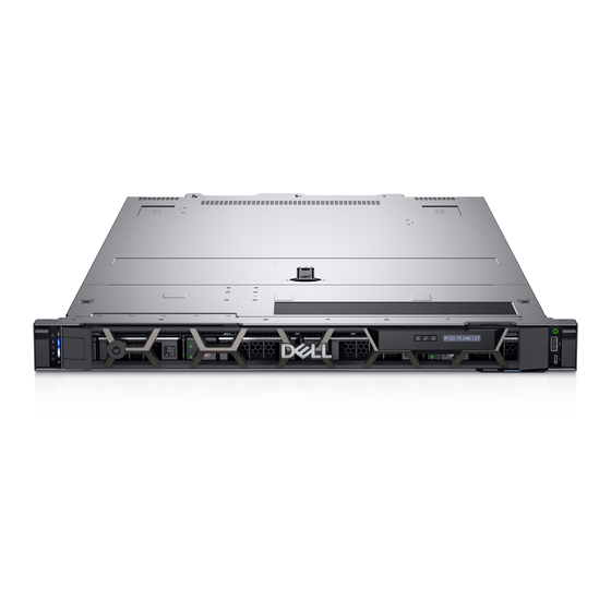 Dell EMC PowerEdge R6525 Manuel D'installation Et De Maintenance