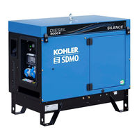 Kohler DIESEL 6000 A SILENCE C5 Manuel D'utilisation Et D'entretien