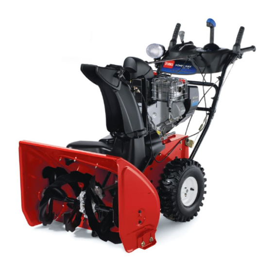 Toro Power Max 828 OXE Manuel De L'utilisateur