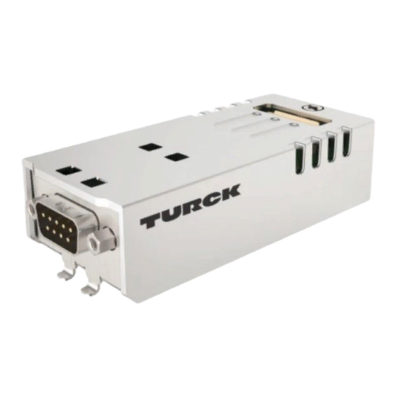 turck TX-CAN Mode D'emploi Simplifié