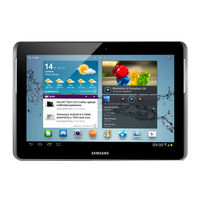 Samsung GALAXY TAB2 10.1 P5100 Mode D'emploi