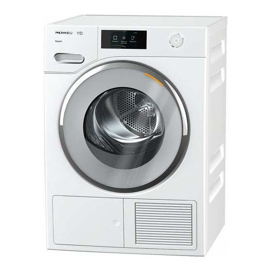 Miele TWV 680 WP Mode D'emploi
