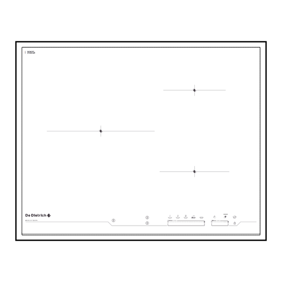 De Dietrich DTI1117X Guide D'installation Et D'utilisation