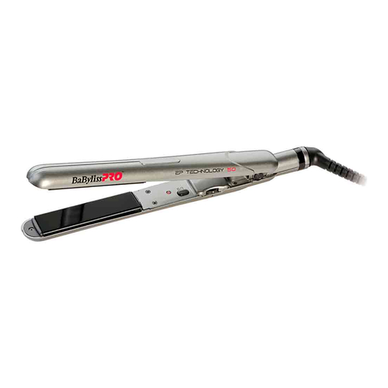 BaByliss PRO EP TECHNOLOGY 5.0 BAB2654EPE Manuels