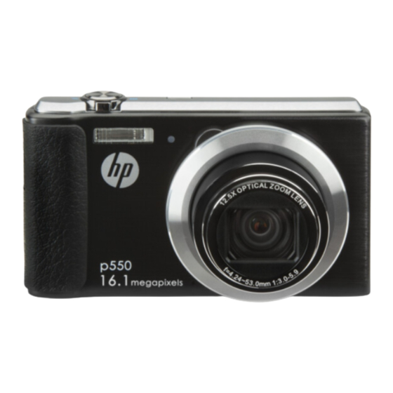 HP p550 Manuel De L'utilisateur