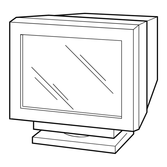 Sony GDM-F500R Mode D'emploi