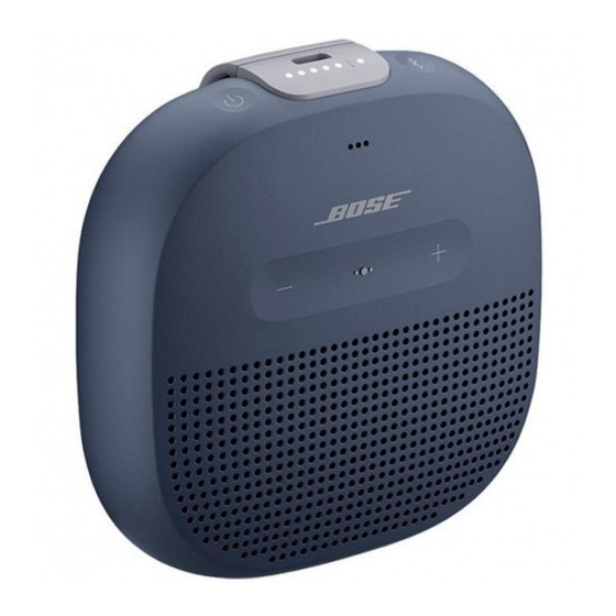 Bose SoundLink Micro Mode D'emploi