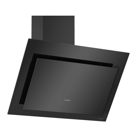 Bosch DWK87CM66 Manuel D'utilisation Et Notice D'installation