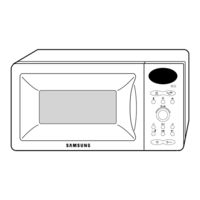 Samsung Nutri-Ondes C101 Mode D'emploi