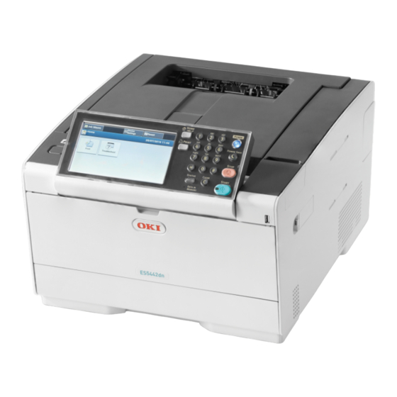 Oki C542 Mode D'emploi