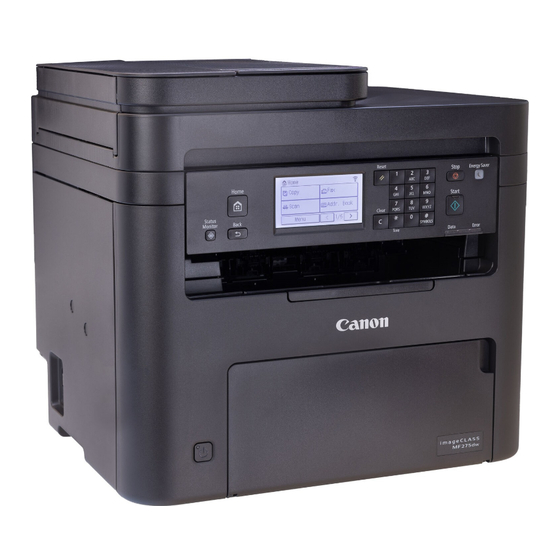 Canon imageCLASS MF275dw Guide De Configuration