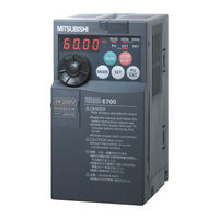 Mitsubishi Electric FR-E740-016 Guide D'installation