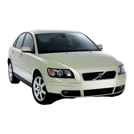 Volvo S40 2004 Manuel De L'utilisateur