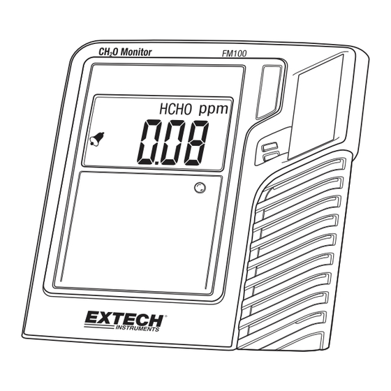 Extech Instruments FM100 Manuel D'utilisation