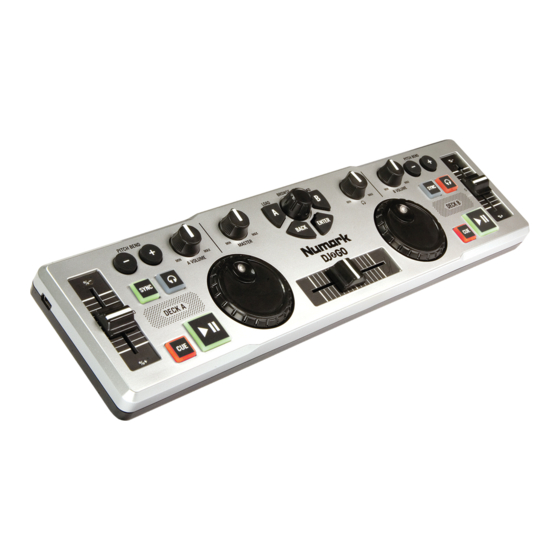 Numark DJ2GO Guide D'utilisation Rapide