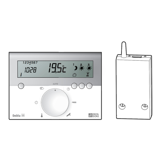 DELTA DORE DELTIA 8.33 Notice D'installation Et D'utilisation