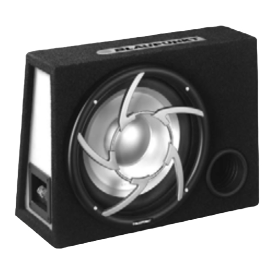 Blaupunkt THb 250 Instructions De Montage