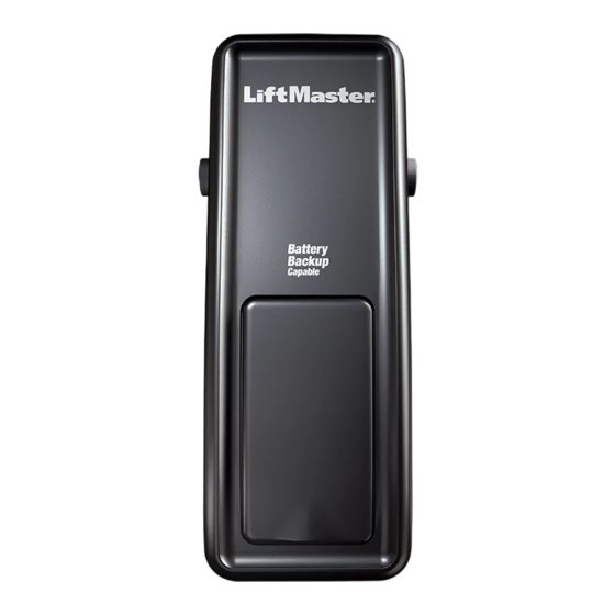 LiftMaster ELITE 8500C Manuels