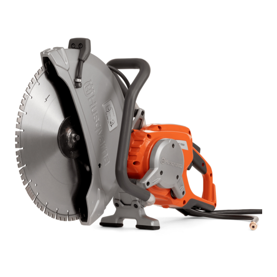 Husqvarna K 7000 Manuel D'utilisation