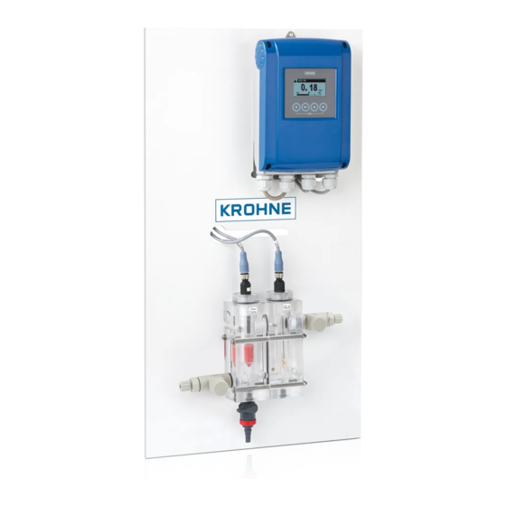 KROHNE OPTISYS CL 1100 Notice Technique