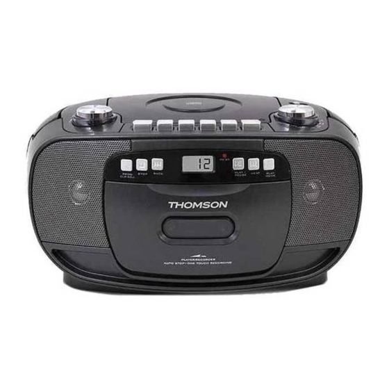 THOMSON RK200CD Mode D'emploi