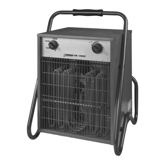 EUROM EK5001 Manuel D'utilisation