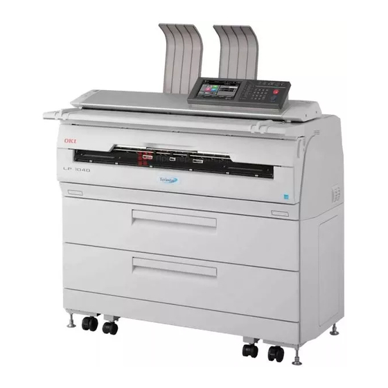 Oki Teriostar LP-1040 Série Guide De Référence Rapide
