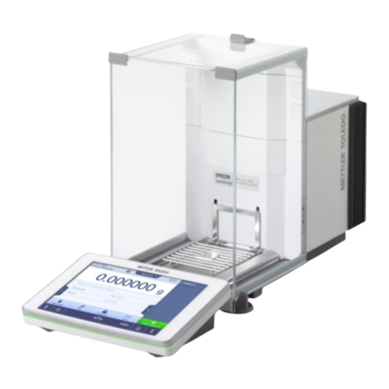 Mettler Toledo XPR Manuel De Référence
